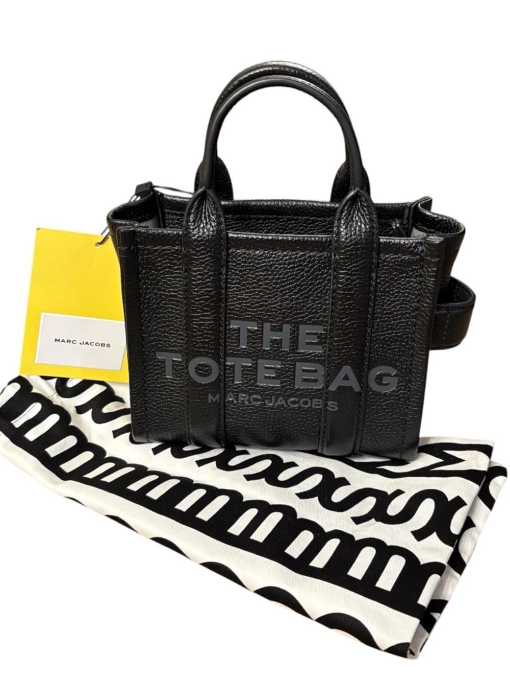 Marc Jacobs The Tote Bag Mini Leather Black